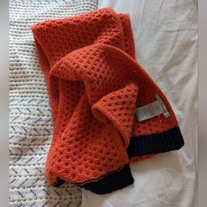 Boden Wool Blend Knit Scarf